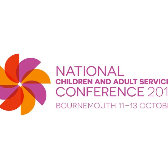 National Children and Adult Social Services Conference 2017 logo.